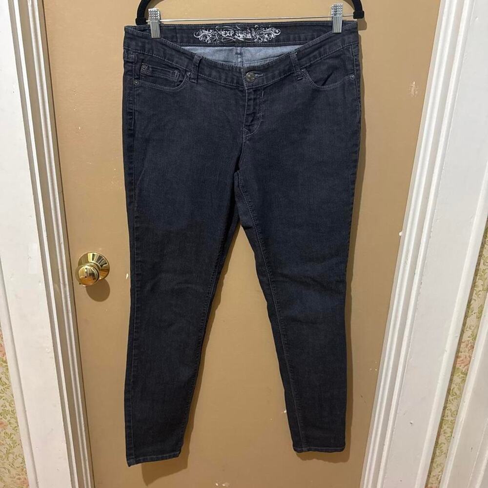 Express black skinny jeans express